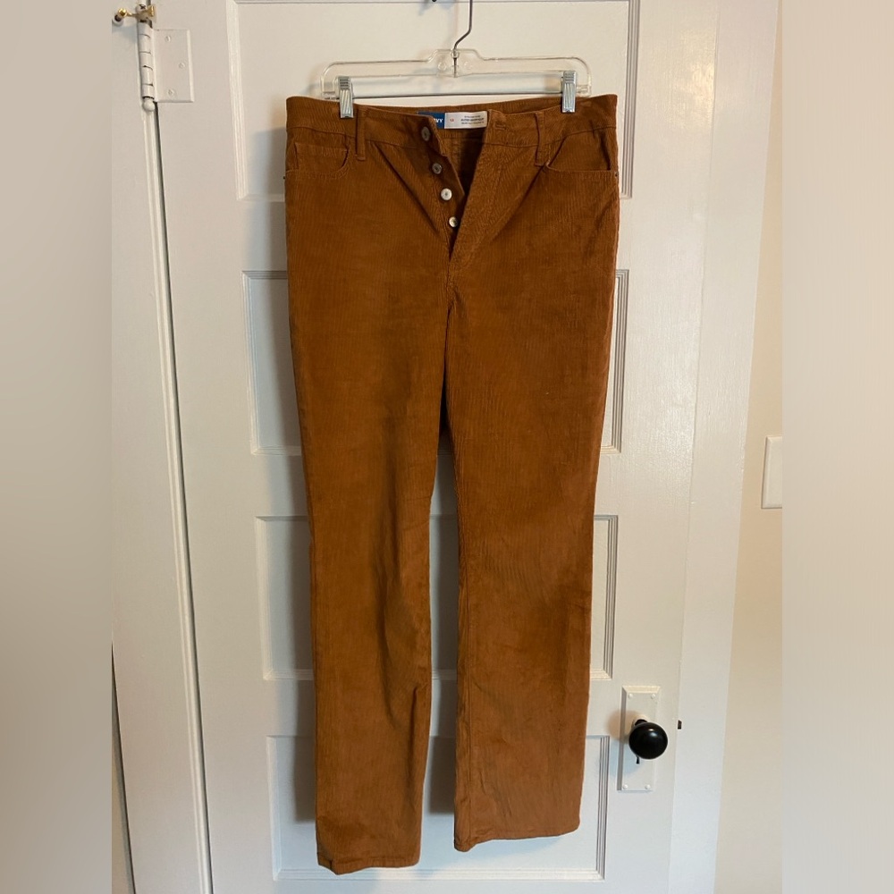 Old Navy Pants - Extra High Rise Kicker Boot Cut Corduroy Button Fly